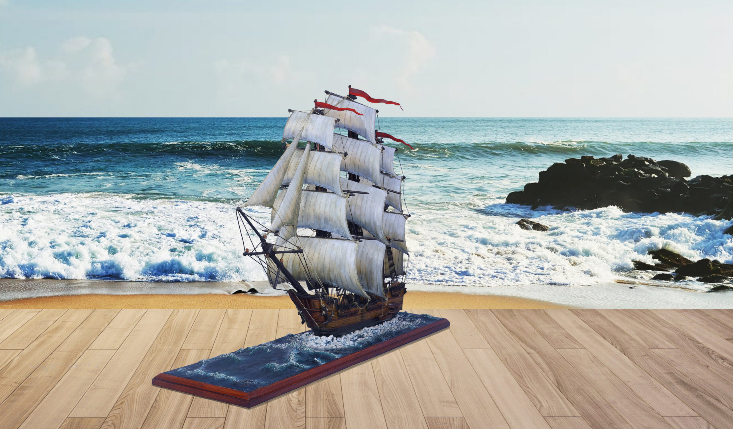 EXQUISITE SAIL SHIP